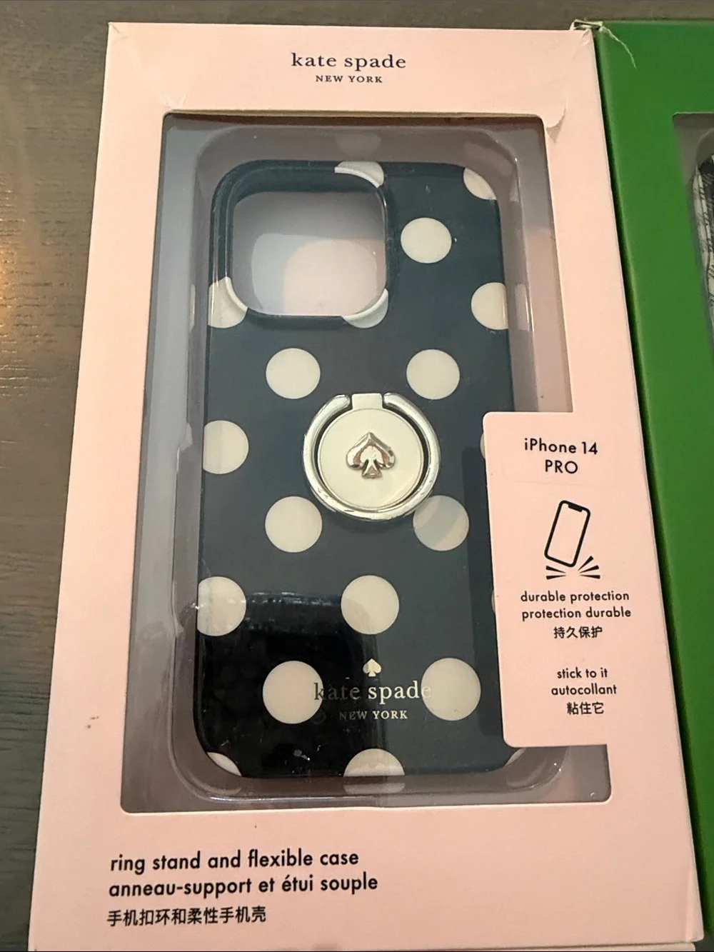 Kate Spade iPhone 14 PRO Cases with Ring Holders set of three bundle